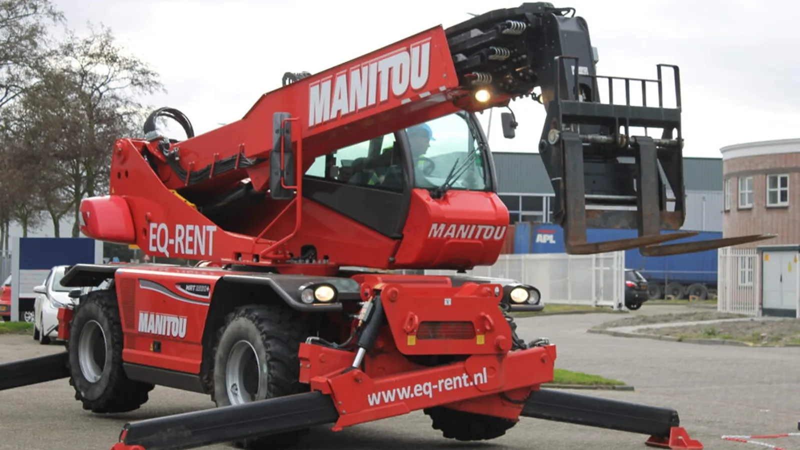 Manitou telescopic loader