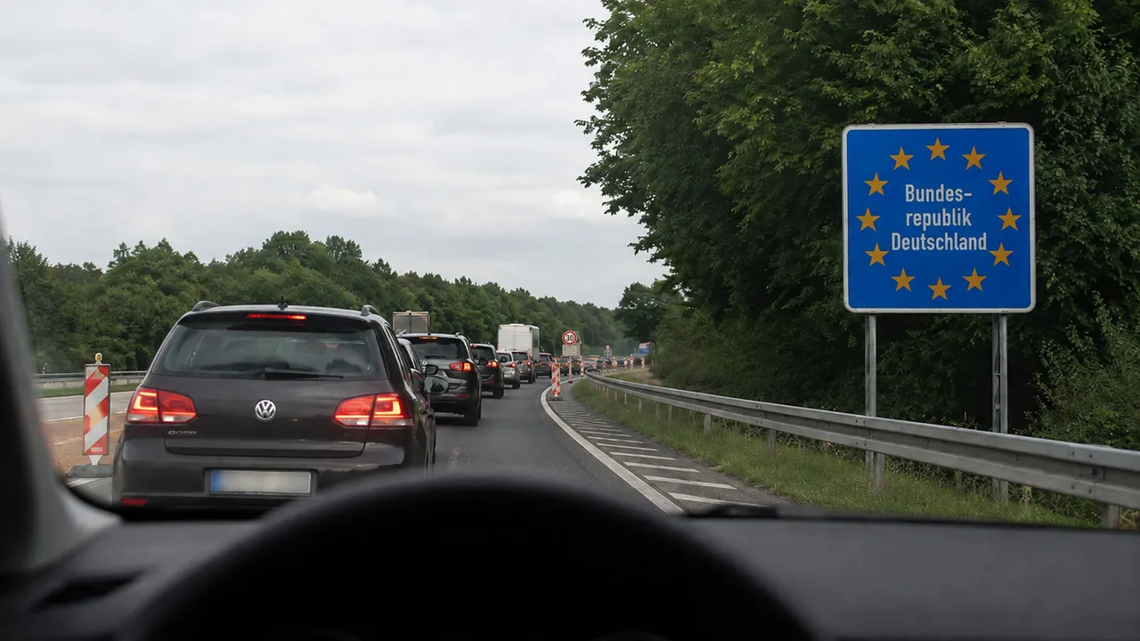 files op de route Duitsland - Polen