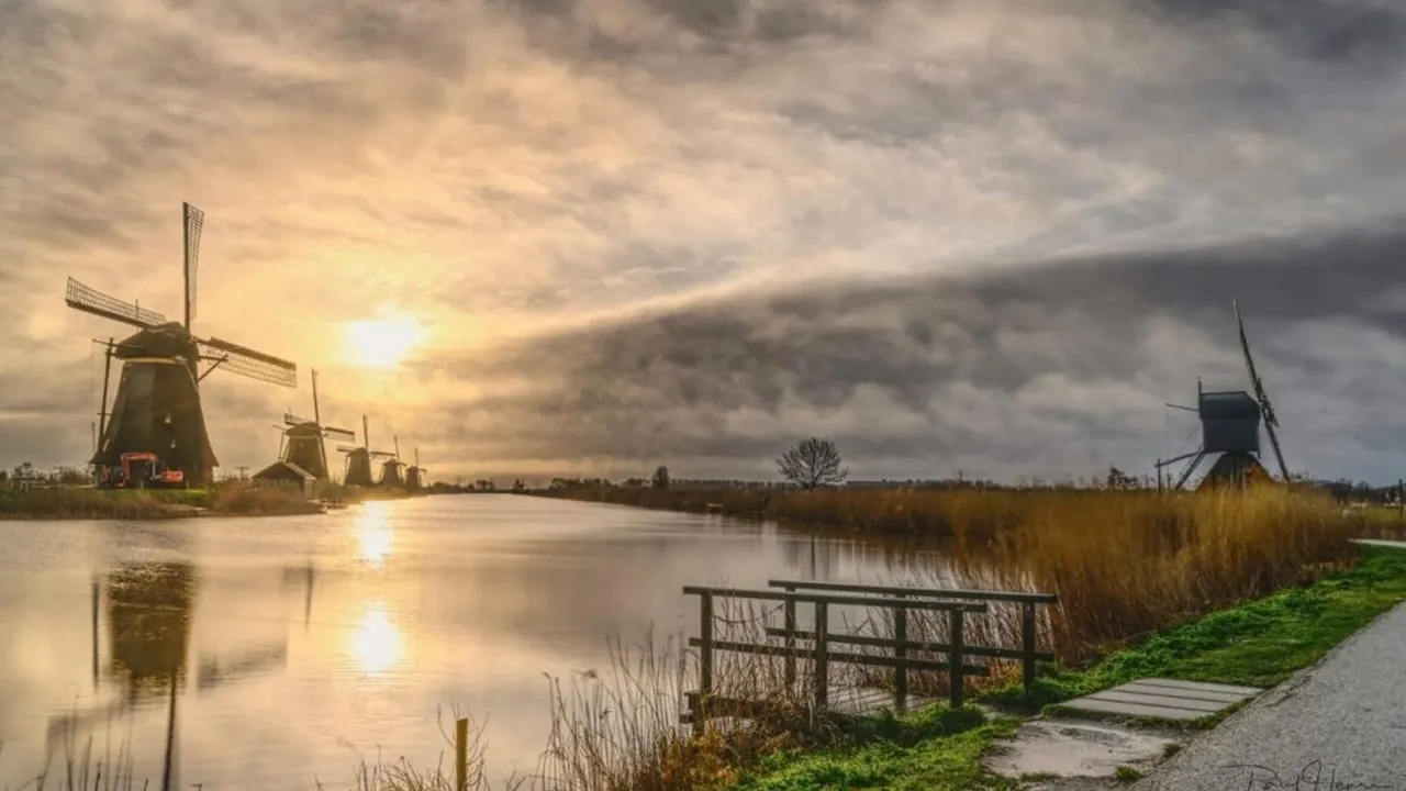 Nederland windmolens