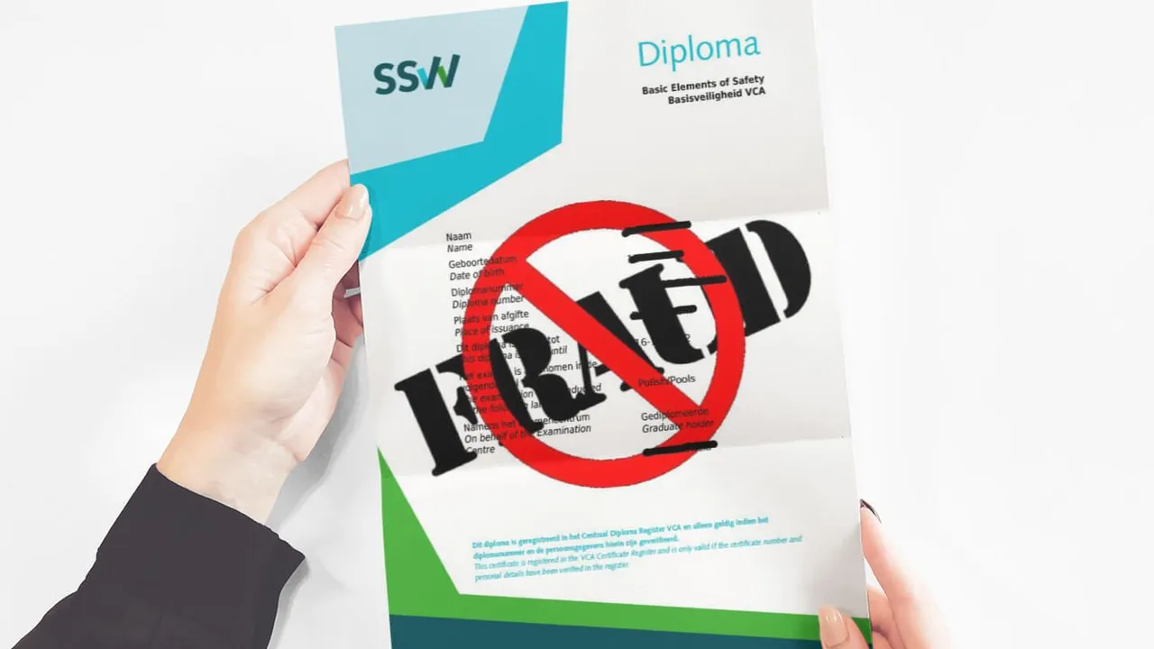 VCA-certificaat – pas op voor oplichting